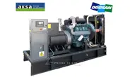 Дизель генератор AKSA AD490 (Doosan) мощностью 320 кВт автозапуском (АВР)