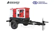 Передвижная дизельная электростанция 10 кВт Yangdong ЭД-10-Т400-2РКМ55 с АВР