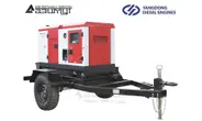 Передвижная дизельная электростанция 12 кВт Yangdong ЭД-12-Т400-1РКМ55