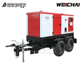 Передвижная дизельная электростанция 150 кВт Weichai ЭД-150-Т400-1РКМ7