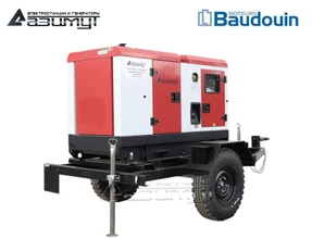 Передвижная дизельная электростанция 16 кВт Baudouin Moteurs ЭД-16-Т400-1РКМ9
