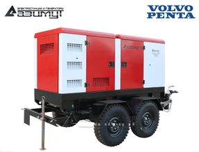 Передвижная электростанция дизельная 160 кВт Volvo Penta ЭД-160-Т400-1РКМ23 