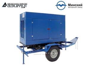 Передвижная дизельная электростанция 30 кВт ММЗ ЭД-30-Т400-1РПМ1