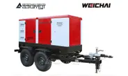 Передвижная дизельная электростанция 75 кВт Weichai ЭД-75-Т400-2РКМ7 с АВР