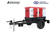 Передвижная дизельная электростанция 8 кВт Yangdong ЭД-8-Т400-2РКМ55 с АВР