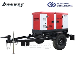 Передвижная дизельная электростанция 8 кВт Yangdong ЭД-8-Т400-1РКМ55