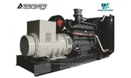 Дизельный генератор АД-1000С-Т400-1РМ16 Shangyan мощностью 1000 кВт открытого исполнения