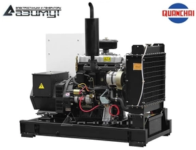 Дизельный генератор АД-15С-230-2РМ50 SDEC мощностью 15 кВт (220 В) открытого исполнения с автозапуском (АВР)