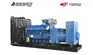 Дизельный генератор АД-1800С-Т400-2РМ26 Yuchai мощностью 1800 кВт открытого исполнения с автозапуском (АВР)