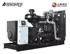 Дизельный генератор АД-250С-Т400-1РМ5 SDEC мощностью 250 кВт (380 В) открытого исполнения