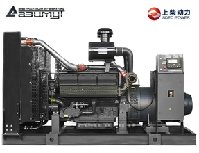 Дизельный генератор АД-360С-Т400-1РМ5 SDEC мощностью 360 кВт (380 В) открытого исполнения
