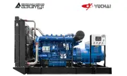 Дизельный генератор АД-550С-Т400-1РМ26 Yuchai мощностью 550 кВт открытого исполнения