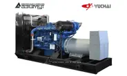 Дизельный генератор АД-800С-Т400-1РМ26 Yuchai мощностью 800 кВт открытого исполнения