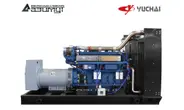Дизельный генератор АД-800С-Т400-2РМ26 Yuchai мощностью 800 кВт открытого исполнения с автозапуском (АВР)