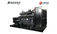 Дизельный генератор АД-900С-Т400-2РМ5 SDEC мощностью 900 кВт (380 В) открытого исполнения с автозапуском (АВР)