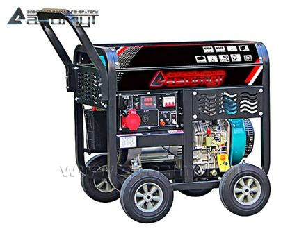 Однофазный дизель генератор 10 кВт с автозапуском (АВР)