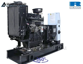 Трехфазный дизель генератор <br>Ricardo 20 кВт (380 V) <br>АД-20С-Т400-1РМ19