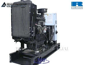 Однофазная дизельная <br> электростанция 20 кВт (220 V) <br>Ricardo АД-20С-230-1РМ19