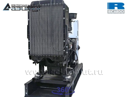 Однофазная дизельная <br> электростанция 20 кВт (220 V) <br>Ricardo АД-20С-230-1РМ19