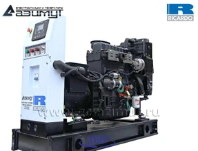Трехфазный дизель генератор 24 кВт Ricardo АД-24-Т400-1Р