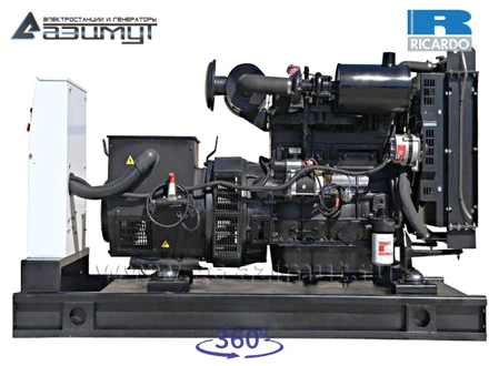 Трехфазный дизельный генератор 40 кВт Ricardo АД-40С-Т400-1РМ19