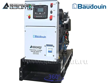 Дизельный генератор ДГУ 20 кВт <br>Baudouin Moteurs <br>АД-20С-Т400-1РМ9