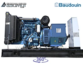 Дизельный генератор 64 кВт с АВР Baudouin АД-64С-Т400-2РМ9