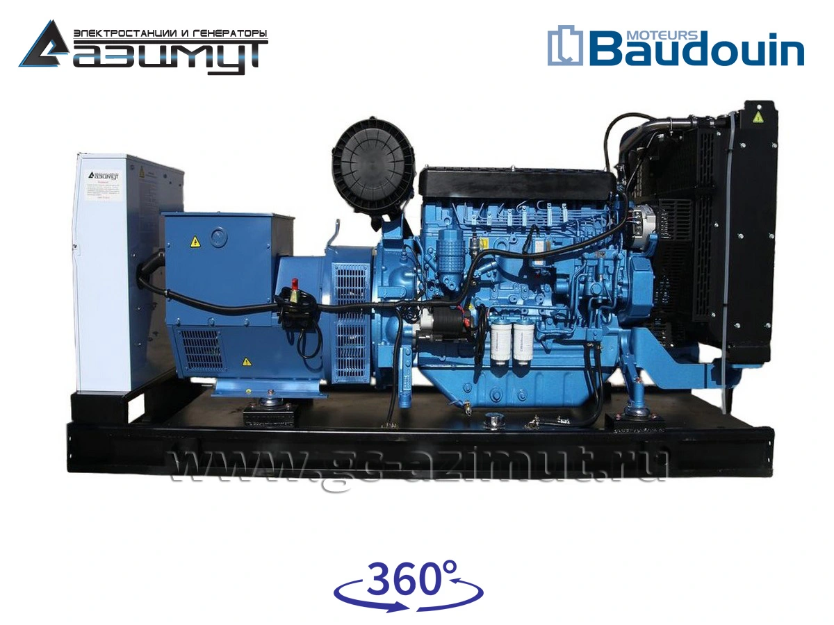 Дизельный генератор 100 кВт Baudouin АД-100С-Т400-1РМ9