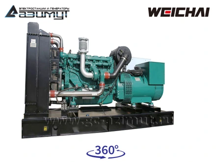 Дизельный генератор 200 кВт Weichai с АВР АД-200С-Т400-2РМ7