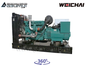 Дизельный генератор 160 кВт Weichai с АВР АД-160С-Т400-2РМ7