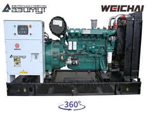 Дизельный генератор 150 кВт Weichai АД-150С-Т400-1РМ7