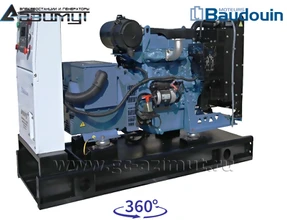 Дизельный генератор 16 кВт Baudouin АД-16С-Т400-1РМ9