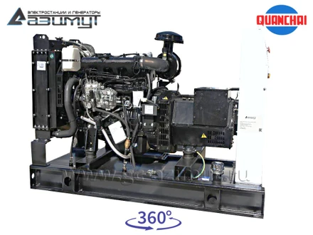 Трехфазный дизельный генератор 8 кВт (380 В) с автозапуском <br>Quanchai АД-8С-Т400-2РM5