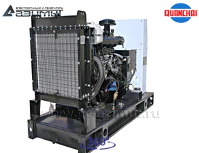 Однофазный дизель генератор <br>8 кВт (220 В) Quanchai <br>АД-8С-230-1РM5