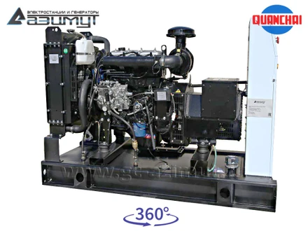 Однофазный дизель генератор <br>8 кВт (220 В) Quanchai <br>АД-8С-230-1РM5