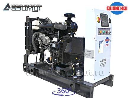 Трехфазный дизельный генератор 10 кВт (380 В) серии «Проф» Quanchai <br>АД-10С-Т400-1РM5 (1500 об/мин)