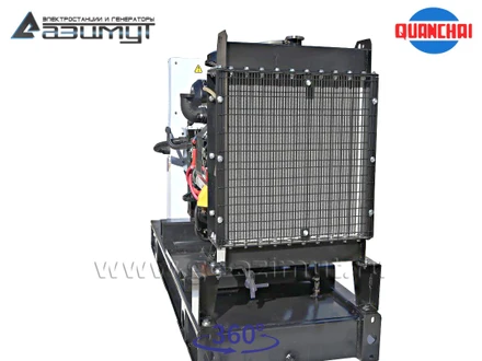 Трехфазный дизельный генератор 10 кВт (380 В) с автозапуском серии «Проф» Quanchai <br>АД-10С-Т400-2РM5 (1500 об/мин)