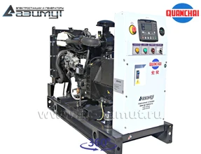 Трехфазный дизельный генератор 10 кВт (380 В) с автозапуском серии «Проф» Quanchai <br>АД-10С-Т400-2РM5 (1500 об/мин)