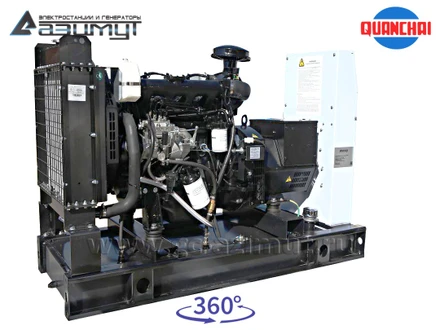 Трехфазный дизельный генератор 10 кВт (380 В) с автозапуском серии «Проф» Quanchai <br>АД-10С-Т400-2РM5 (1500 об/мин)