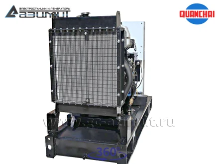 Однофазный дизельный генератор 10 кВт (220 В) серии «Проф» Quanchai <br>АД-10С-230-1РM5 (1500 об/мин)