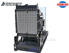 Однофазный дизельный генератор 10 кВт (220 В) с автозапуском серии «Проф» Quanchai АД-10С-230-2РM5