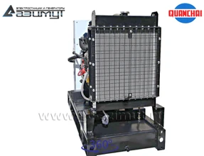 Однофазный дизельный генератор 10 кВт (220 В) с автозапуском серии «Проф» Quanchai АД-10С-230-2РM5