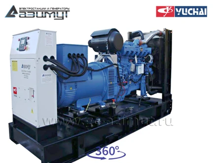 Дизельный генератор 200 кВт Yuchai АД-200С-Т400-1РМ26